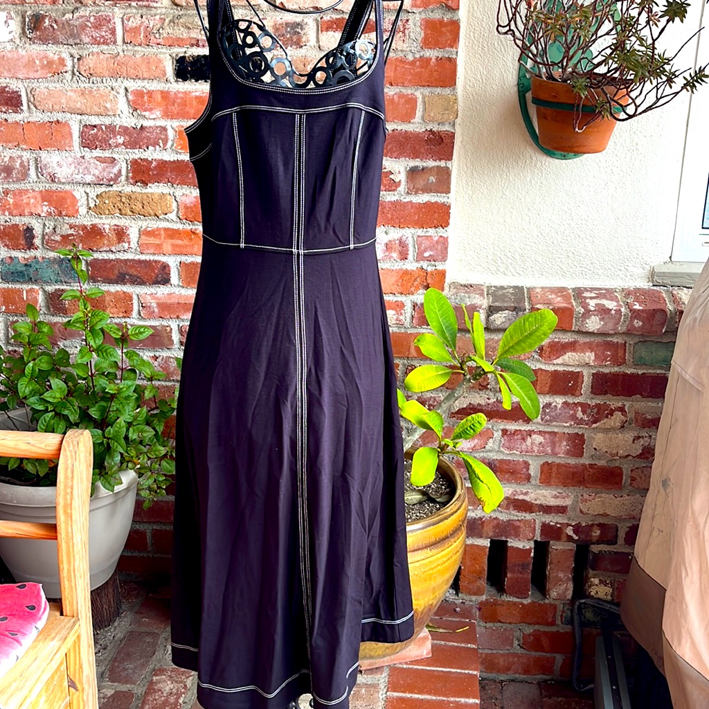 That Cute Black Zip Up Dress